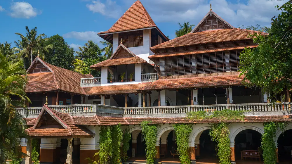 The main building at Somatheeram, Kerala